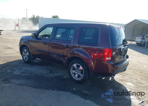 2014 Honda Pilot Ex-L from USA, damaged, VIN 5FNYF3H55EB015749